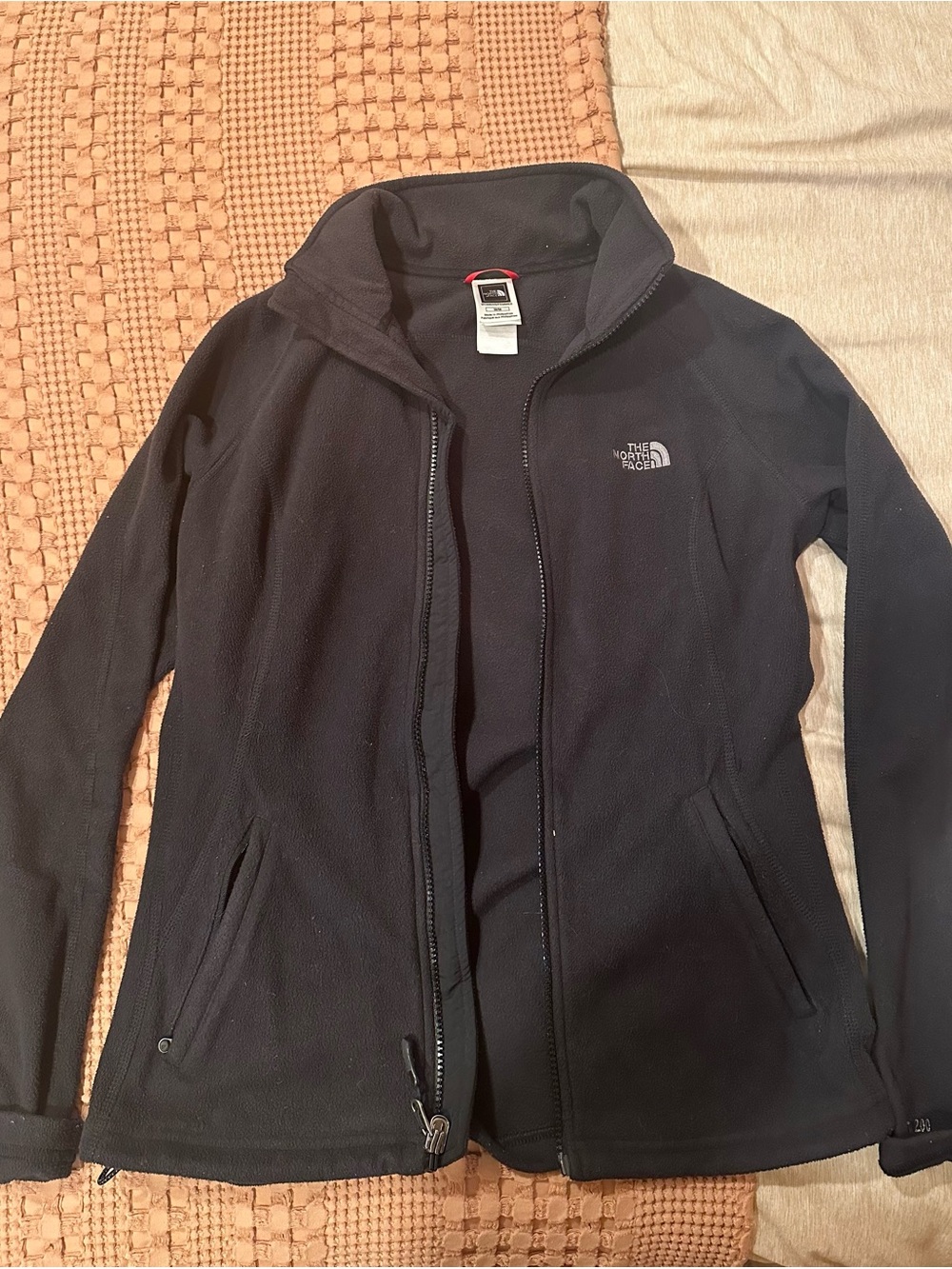 The North Face Women's Black Full-Zip Fleece Jacket